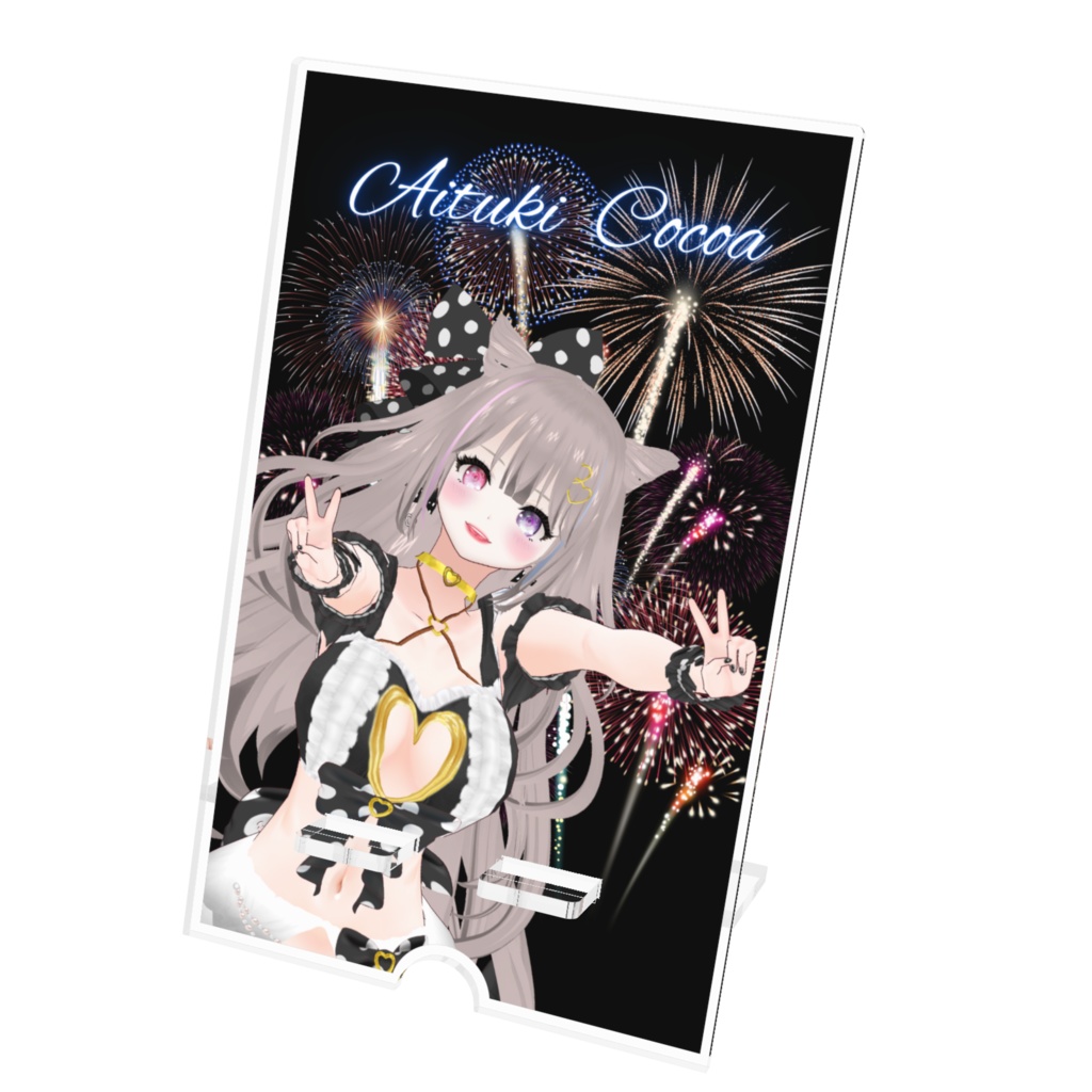 《愛月ここあ》花火ver.アクリルスマホスタンド(HANABI ver.Acrylic SmartPhone Stand)