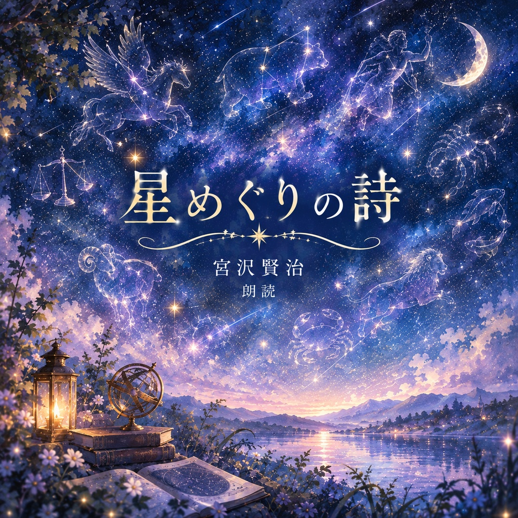 【無料】そらと星のささやき 開店記念ボイス｜『星めぐりの歌』朗読（ピアノ演奏BGM）