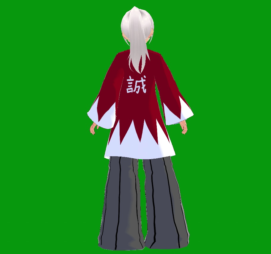 クリスマス新撰組だんだら羽織vrmアバター・テクスチャーVroid用