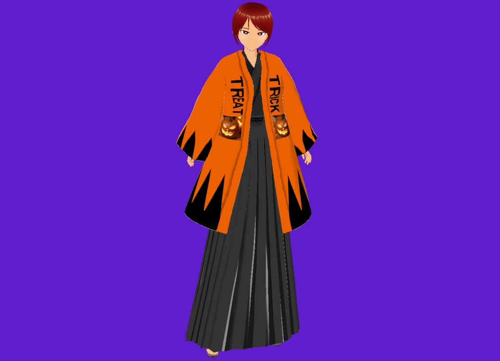 ハロウィン新撰組vroid,vrmアバター