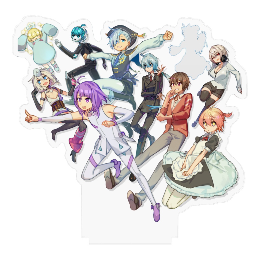 VroadCaster公式アクリルフィギュアスタンド