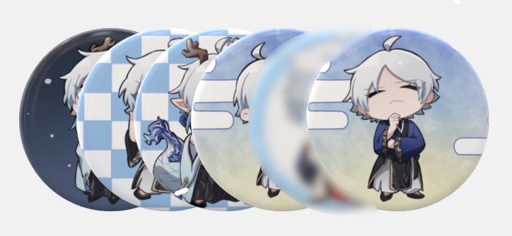 ランダム缶バッジ【計6種】