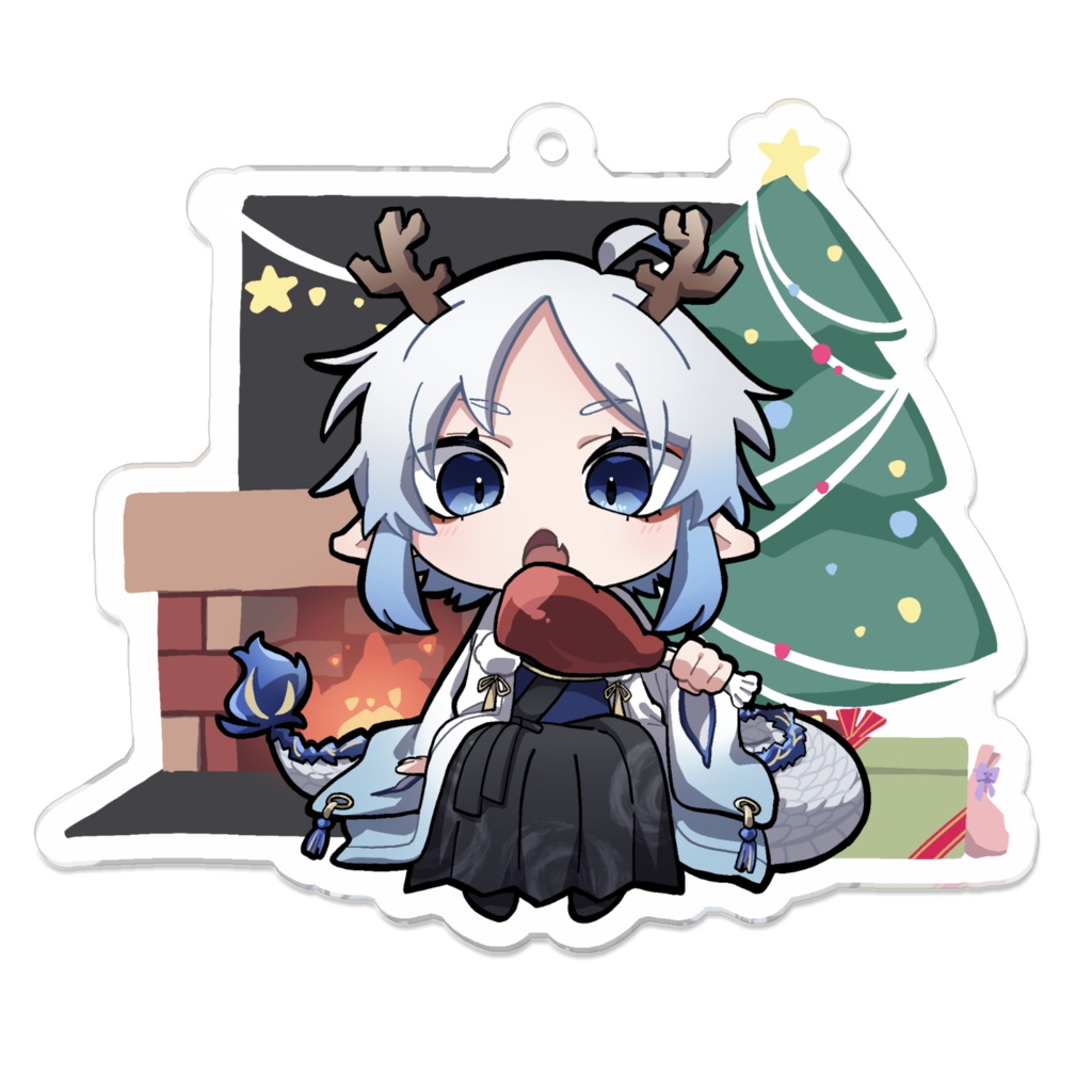 【季節限定】おんじ。アクリルキーホルダー#3