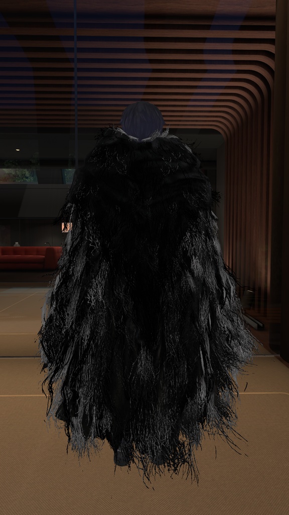 Heavy cape