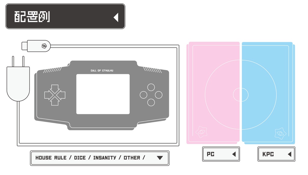 TRPG レトロゲーム風部屋素材/無料版あり