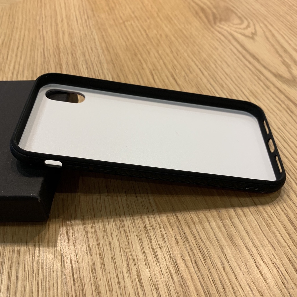 【TYPE1】背面強化ガラススマホケース(アカ)