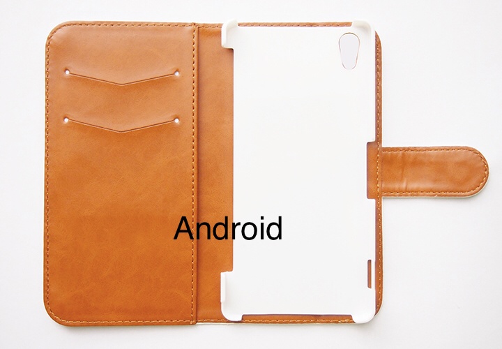 【鳴狐イメージ】手帳型スマホケース