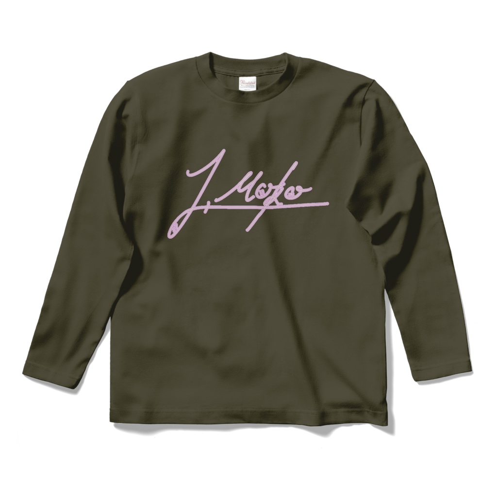 夜海 望光 ｰロングスリーブTシャツ(アーミーグリーン)ｰ