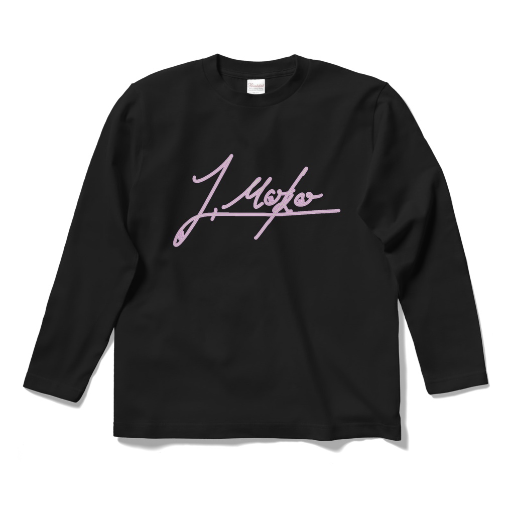 夜海 望光 ーロングスリーブTシャツ(黒)ー