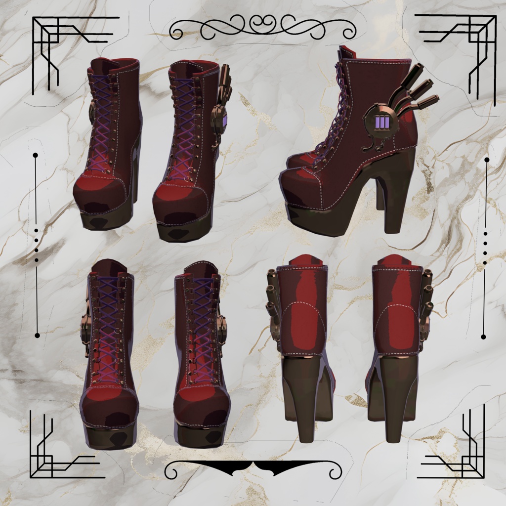 patchwork pants&shirt