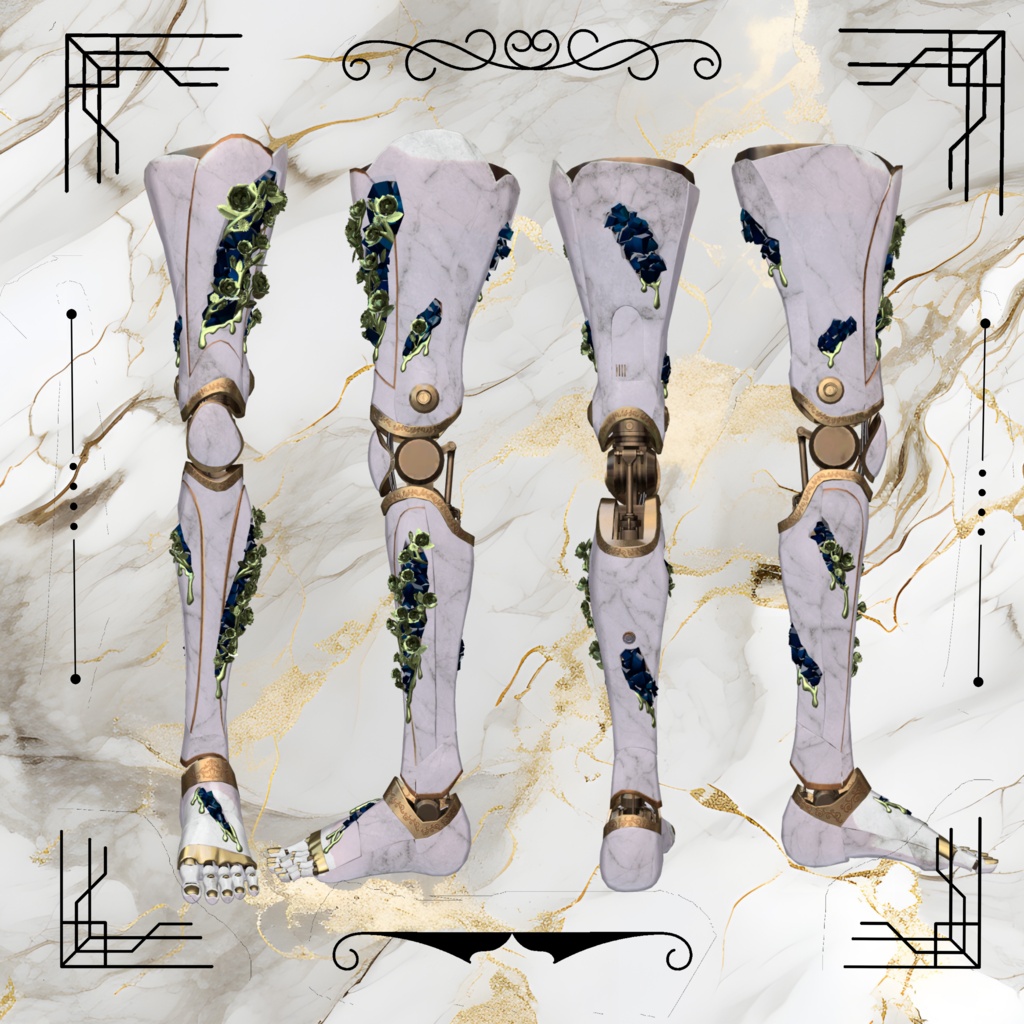 Relief_leg & Botanical_leg