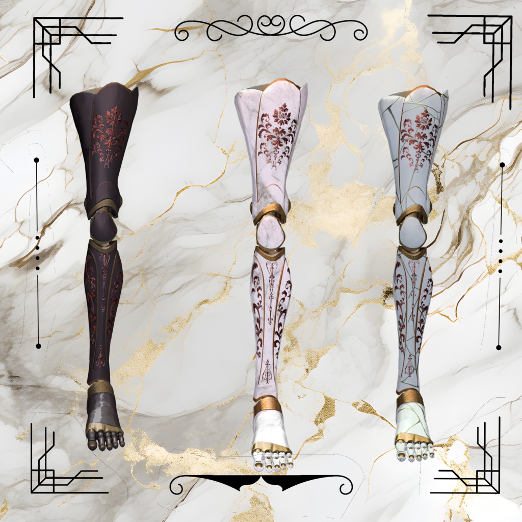 Relief_leg & Botanical_leg
