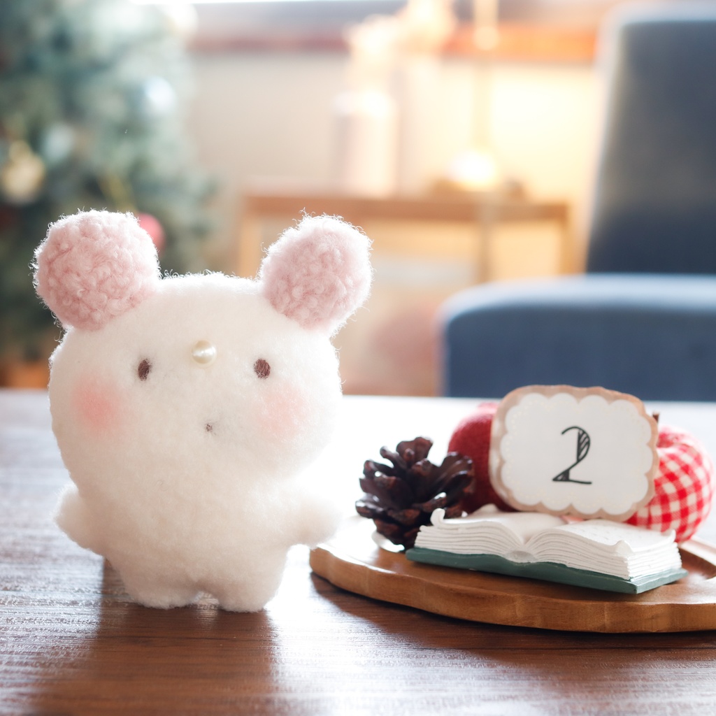 【イベント仕様】さくらもち(ぬいぐるみver.)