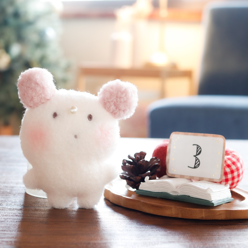 【イベント仕様】さくらもち(ぬいぐるみver.)