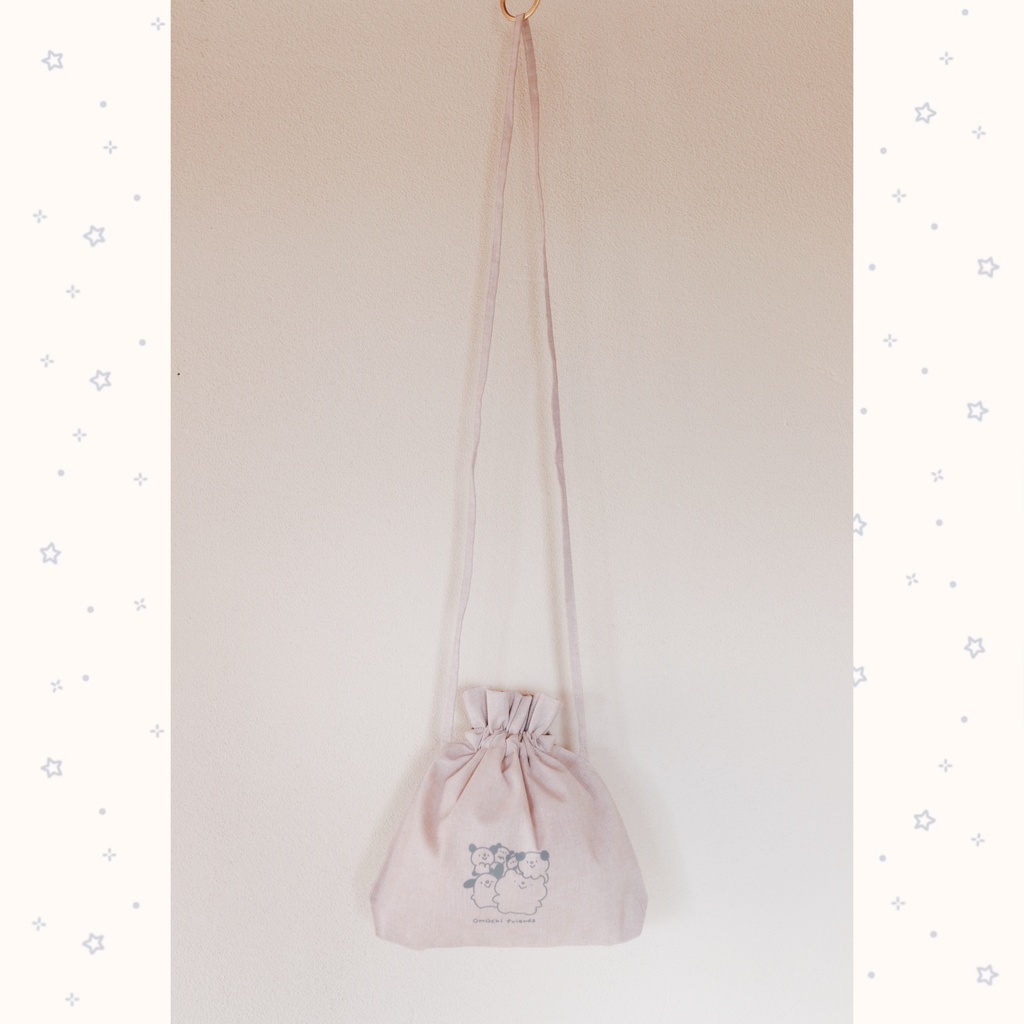 【ステッカー以外同時購入不可】巾着ショルダーバッグ