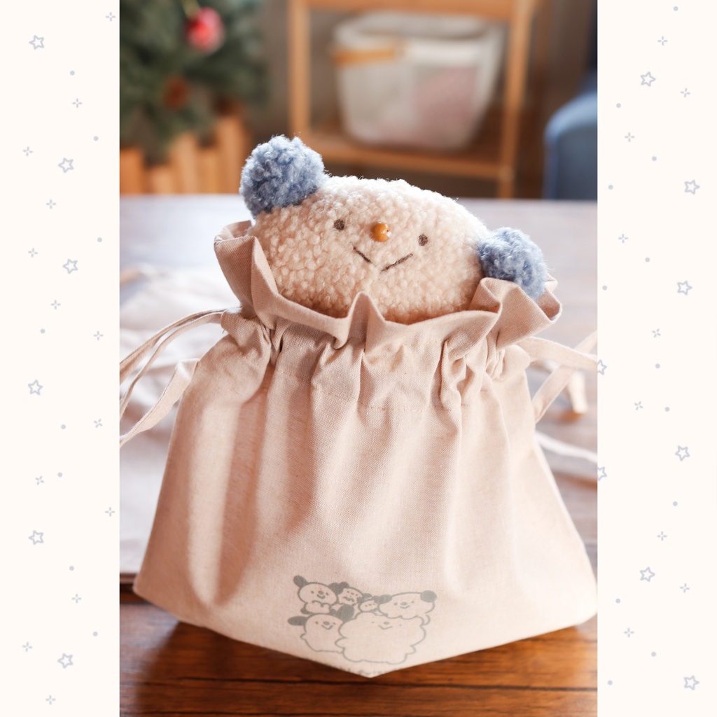 【ステッカー以外同時購入不可】巾着ショルダーバッグ