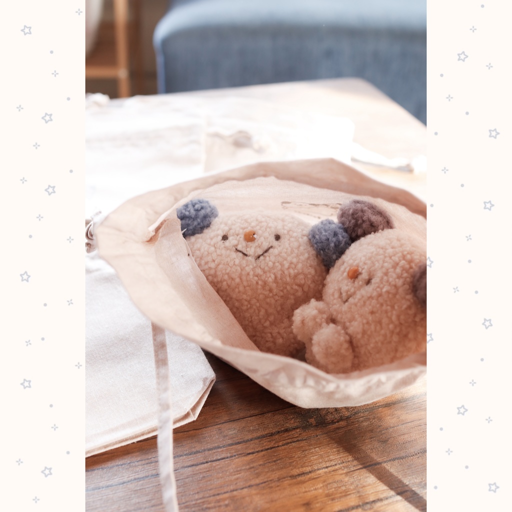 【ステッカー以外同時購入不可】巾着ショルダーバッグ