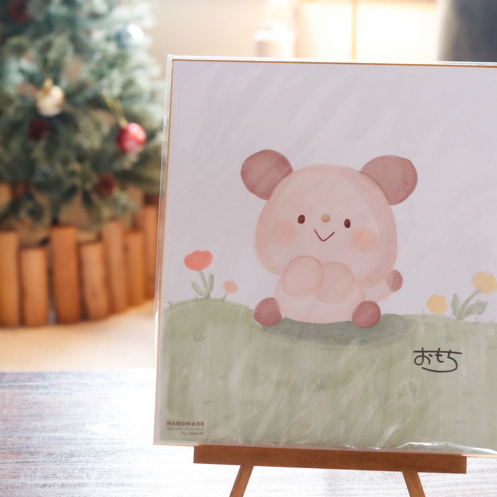 【同梱不可アイテム有り】直筆イラスト(色紙ver.)