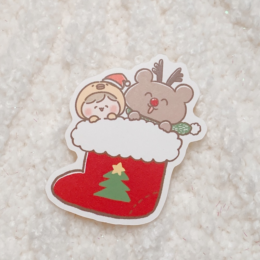 くま子さんコラボステッカー