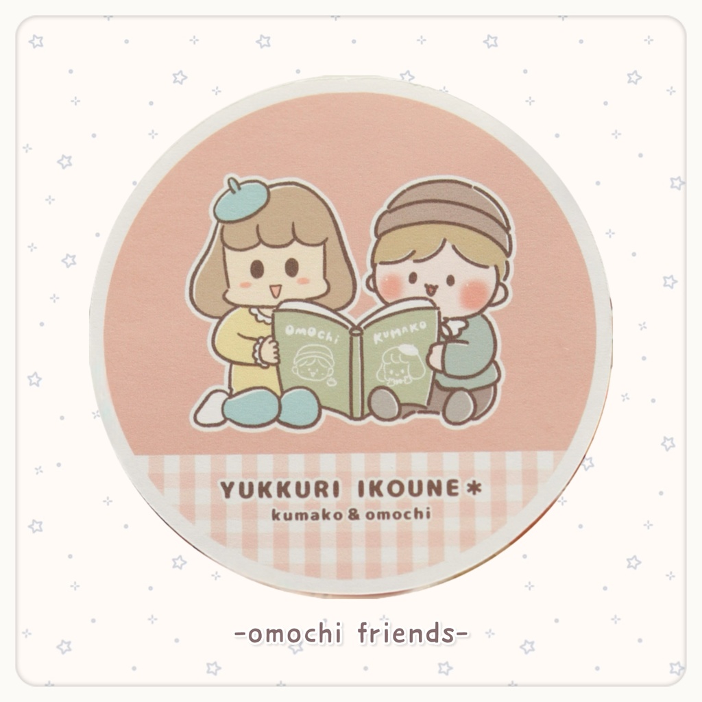 くま子さんコラボステッカー