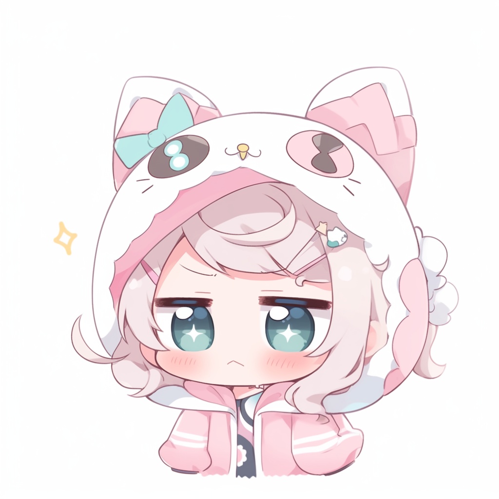 【アイコン素材】ゆるかわパジャマミニキャラセット(5種類 / 商用OK)