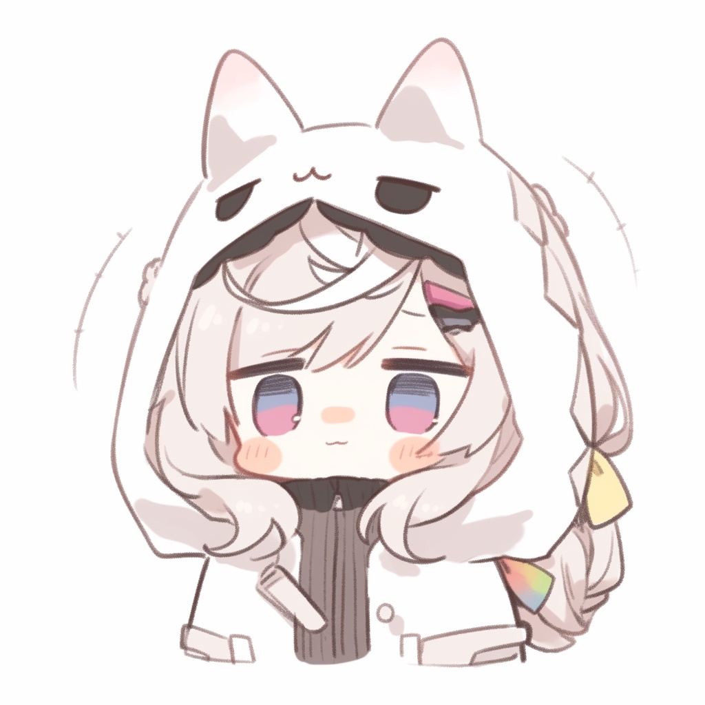 【アイコン素材】ゆるかわパジャマミニキャラセット(5種類 / 商用OK)