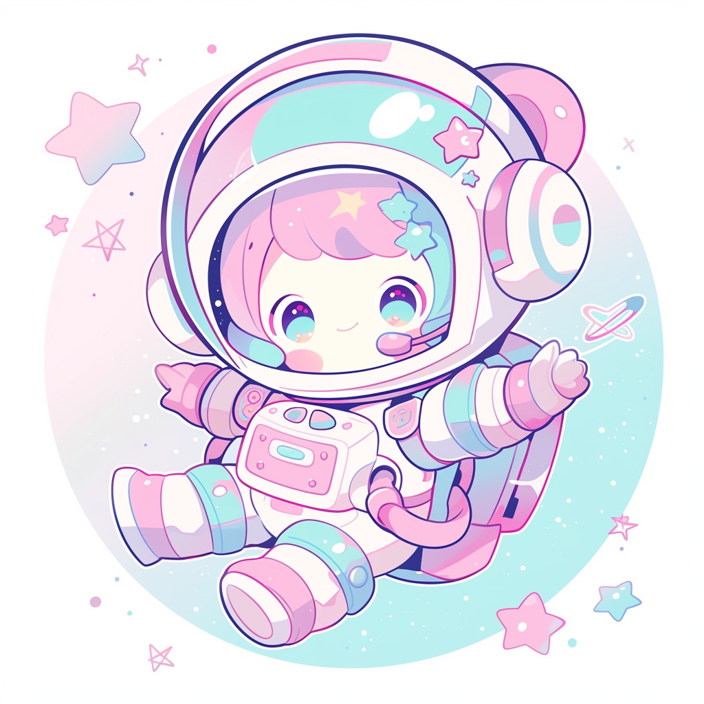 『ちび宇宙飛行士コレクション|無重力でふわふわ漂う5キャラセット』