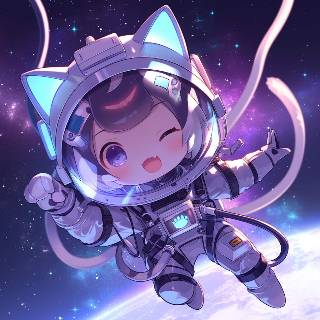 『ちび宇宙飛行士コレクション|無重力でふわふわ漂う5キャラセット』