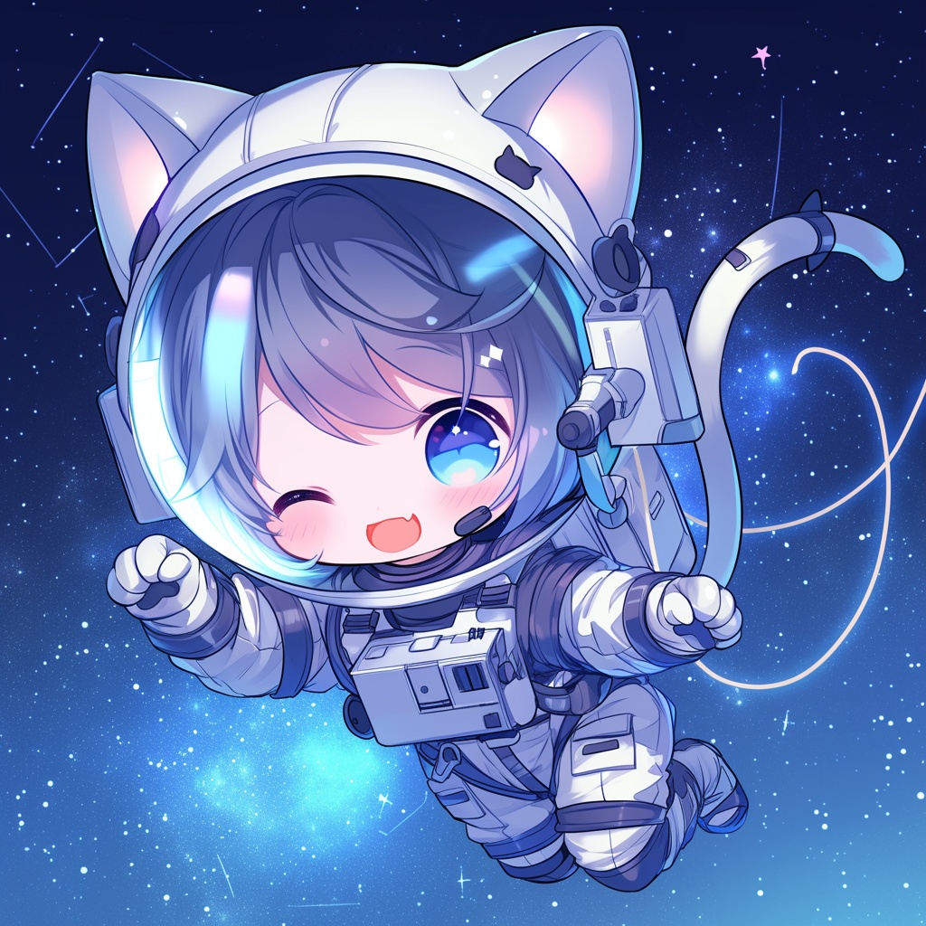 『ちび宇宙飛行士コレクションver.2|無重力でふわふわ漂う5キャラセット』