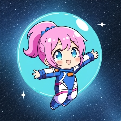 『ちび宇宙飛行士コレクションver.4|無重力でふわふわ漂う5キャラセット』