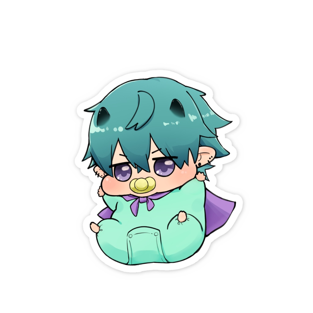 【1周年】ベイビー_スマホステッカー