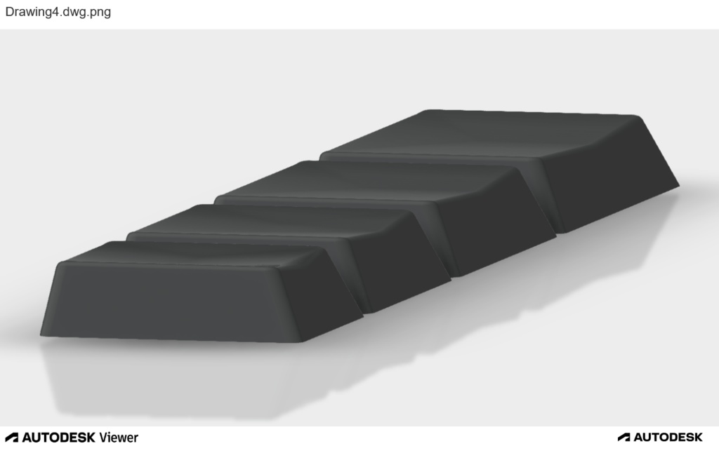 【choc v1用STLデータ】【18.05mm】1u~1.75u バラ