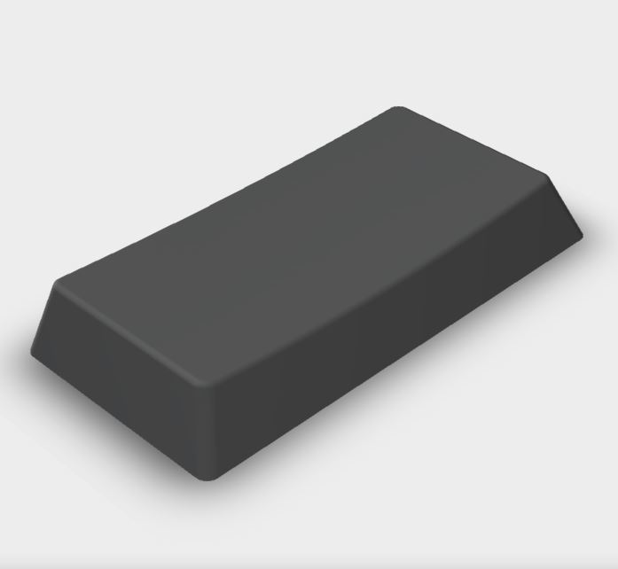 【STLデータ】【2uH】kailh choc v1用キーキャップデータ