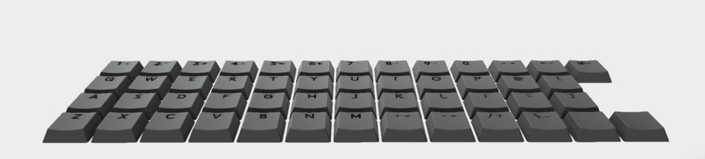 【choc v1用STLデータ】 48keyセット