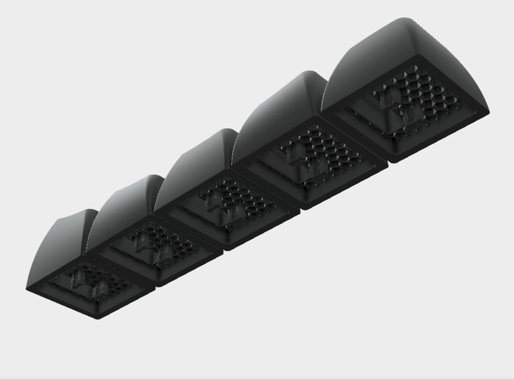 【choc v1用STLデータ】SAプロファイルセット