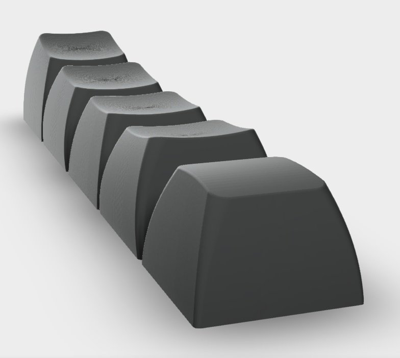 【choc v1用STLデータ】SAプロファイルセット