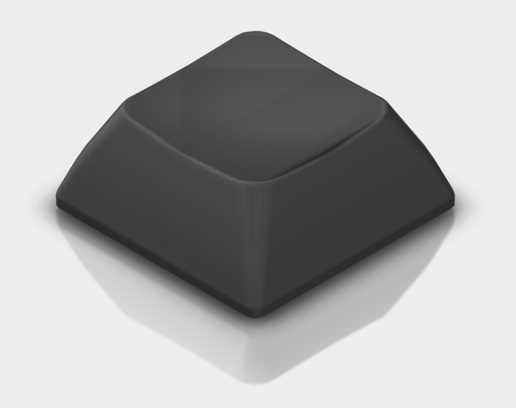 【choc v1用STLデータ】 1u DSUプロファイルキーキャップ