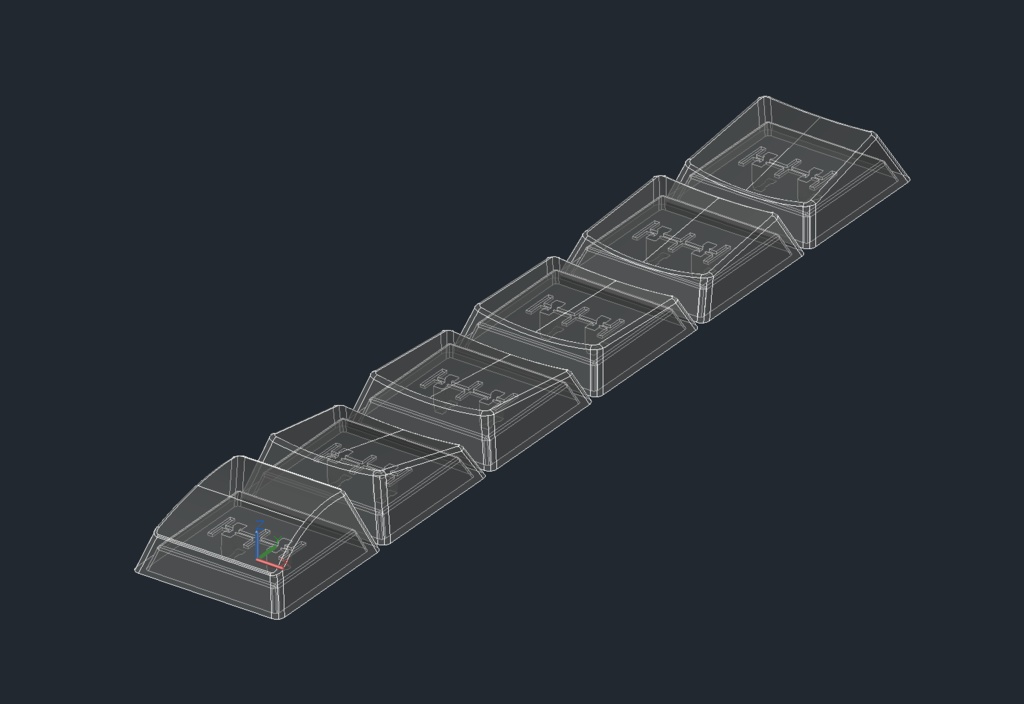 【choc v1用STLデータ】オリジナルプロファイルセット
