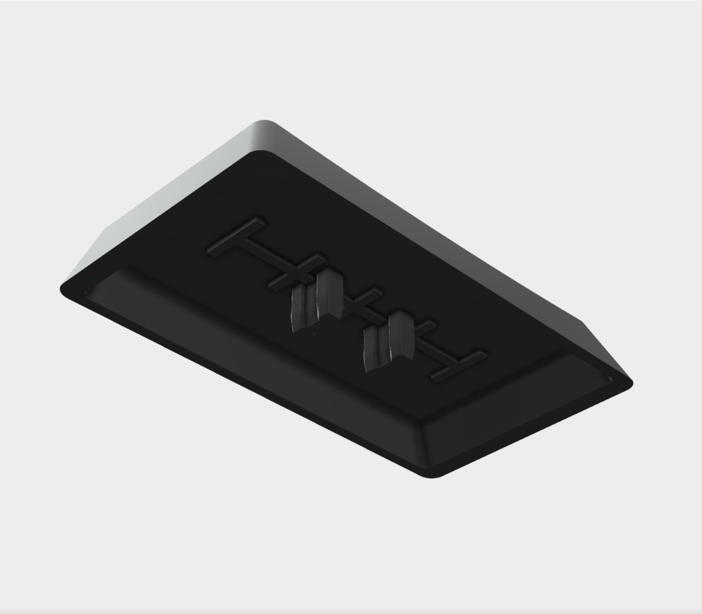 【choc v1用STLデータ】【16.5mm】1u~1.75u