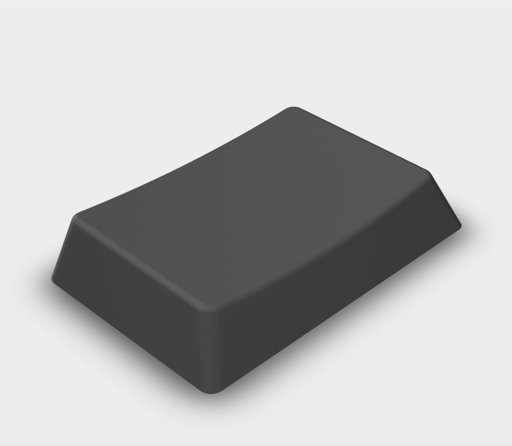 【choc v1用STLデータ】【16.5mm】1u~1.75u