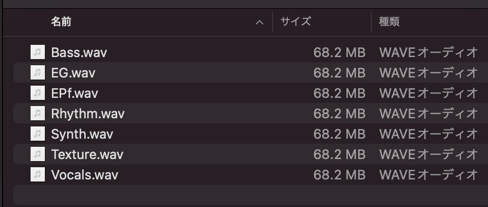 Night Kiwi「雨が降ってきて(feat.小雨ちゃん)」ステムデータ