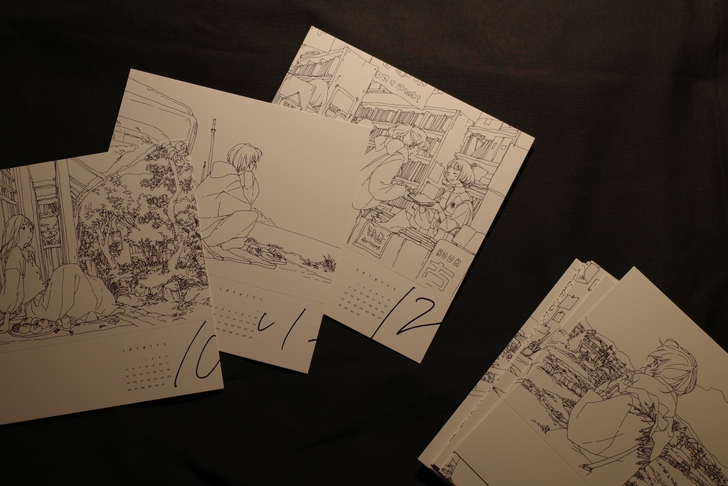 イラストカード（2025カレンダー）