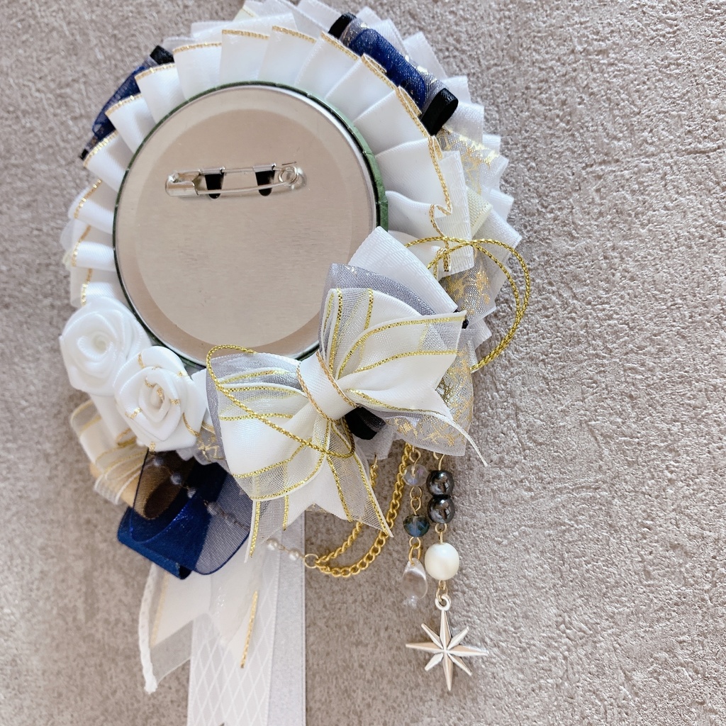 痛ロゼット♪65mm鶴丸国永イメージ