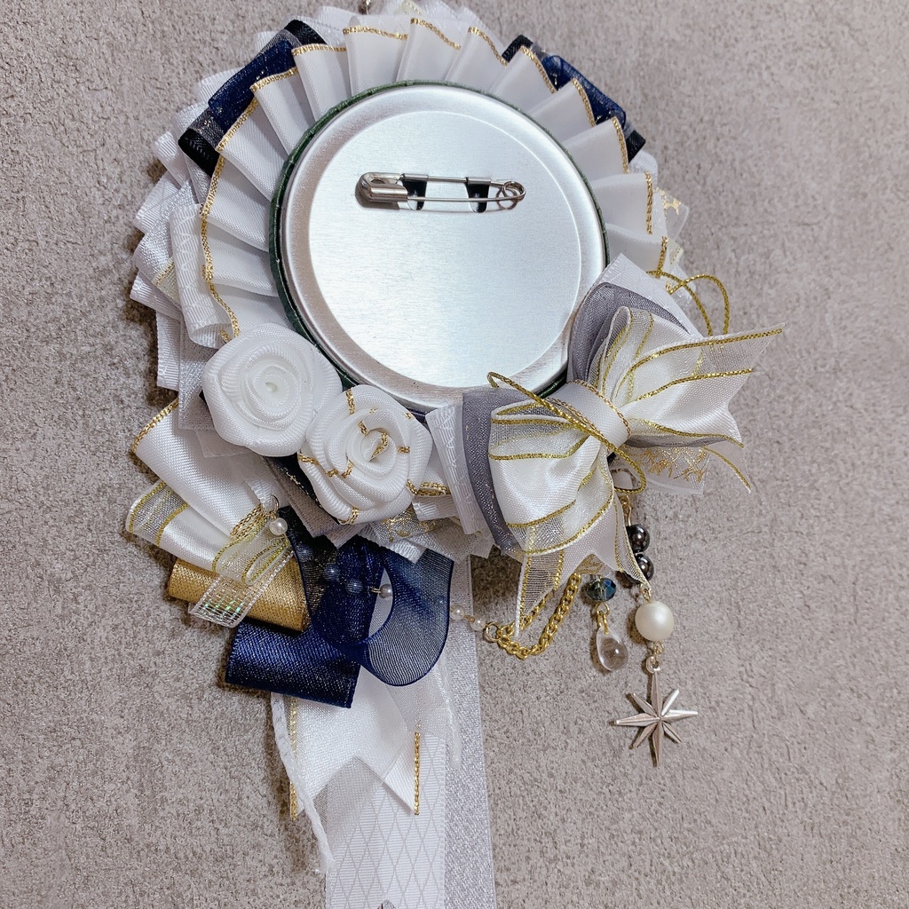 痛ロゼット♪65mm鶴丸国永イメージ