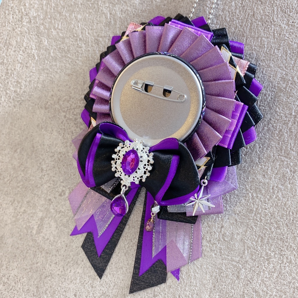 痛ロゼット♪紫 54-65mmほど用