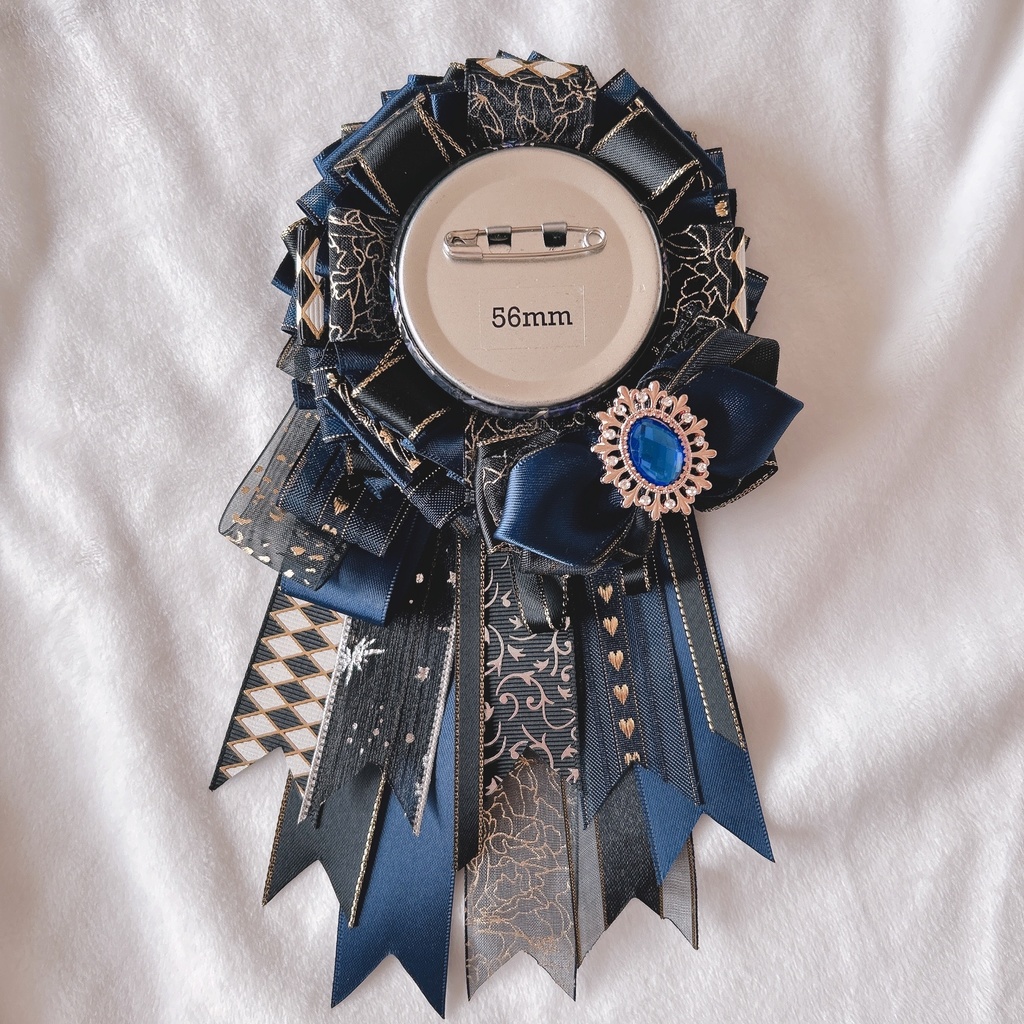 痛ロゼット♪黒系 50-65mm用