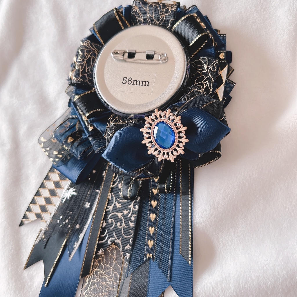 痛ロゼット♪黒系 50-65mm用