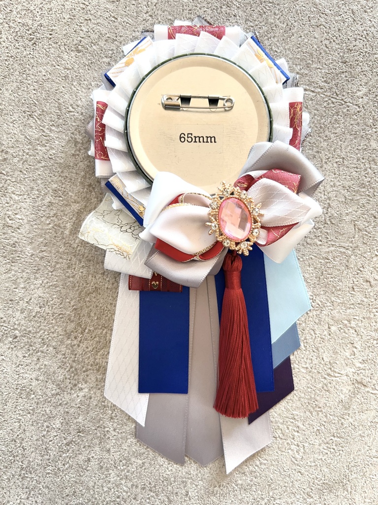 痛ロゼット♪55-65mmほど 刀剣乱舞イメージ