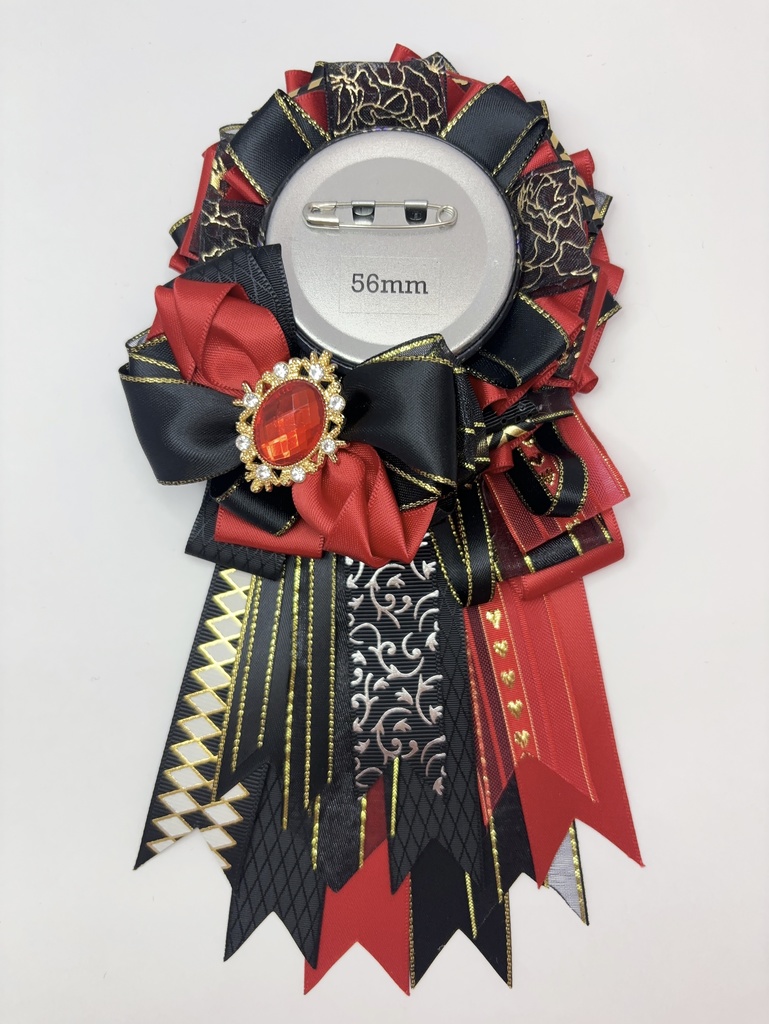 痛ロゼット♪50-60mmほど 黒系