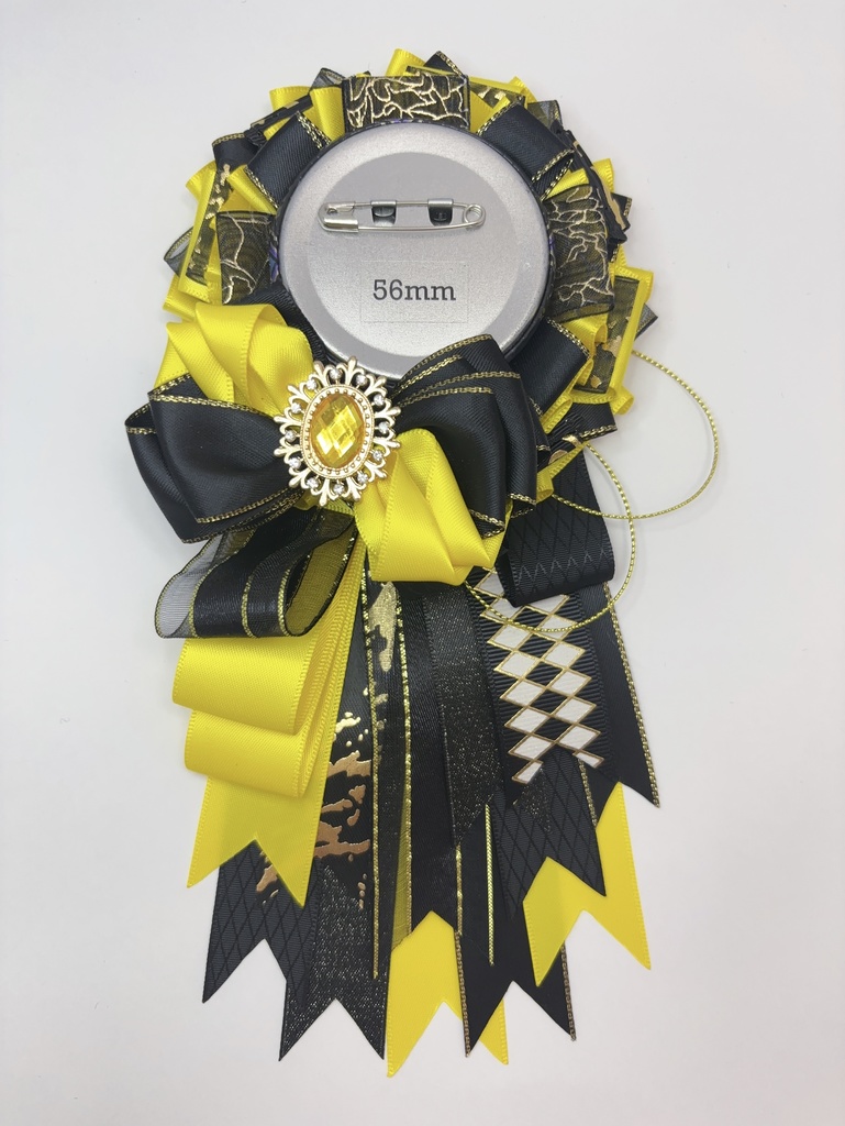 痛ロゼット♪50-60mmほど 黒系